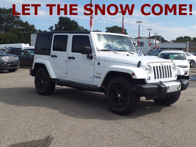 used 2015 Jeep Wrangler Unlimited car, priced at $20,638