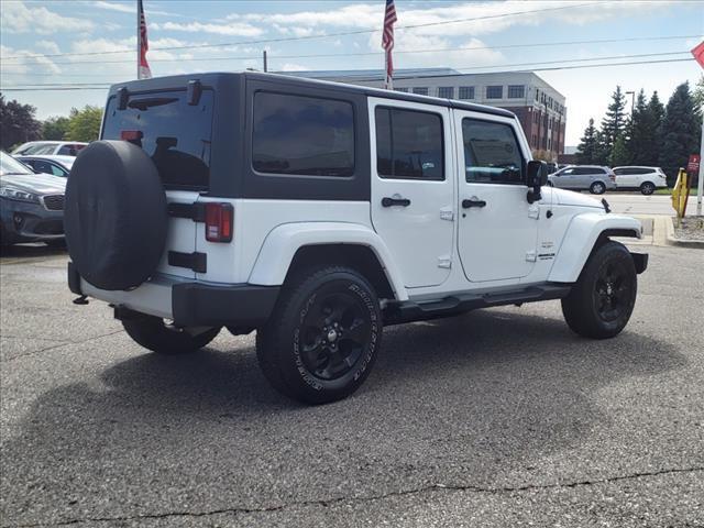 used 2015 Jeep Wrangler Unlimited car, priced at $21,774