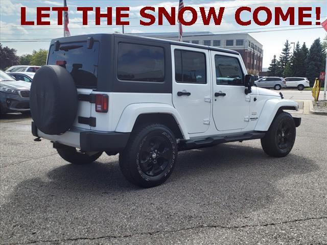 used 2015 Jeep Wrangler Unlimited car, priced at $20,638