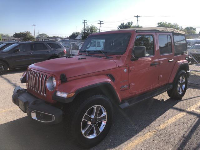 used 2018 Jeep Wrangler Unlimited car, priced at $23,874