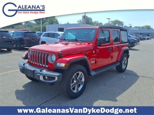 used 2018 Jeep Wrangler Unlimited car, priced at $23,874