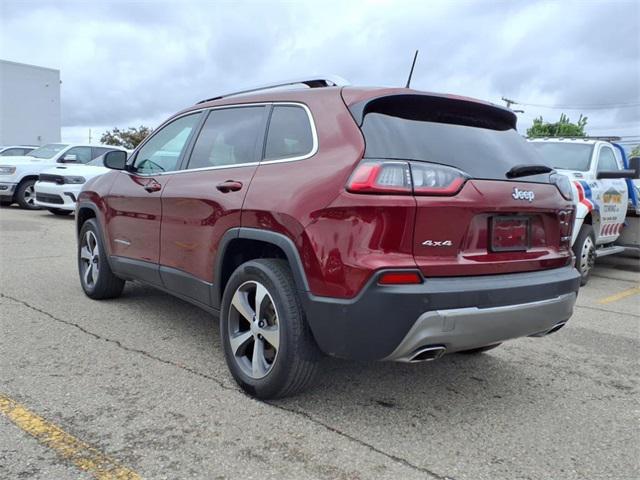 used 2021 Jeep Cherokee car, priced at $23,734