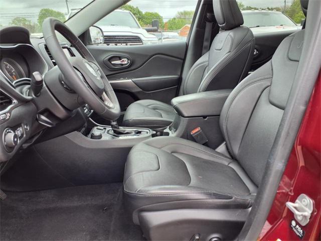 used 2021 Jeep Cherokee car, priced at $23,734