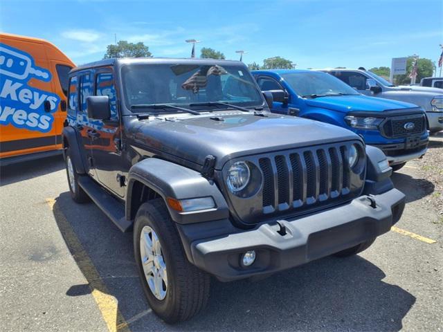 used 2021 Jeep Wrangler Unlimited car, priced at $27,792