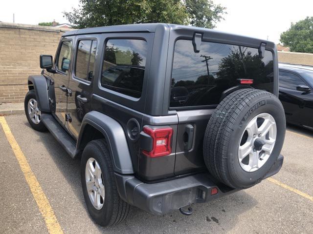 used 2021 Jeep Wrangler Unlimited car, priced at $27,792