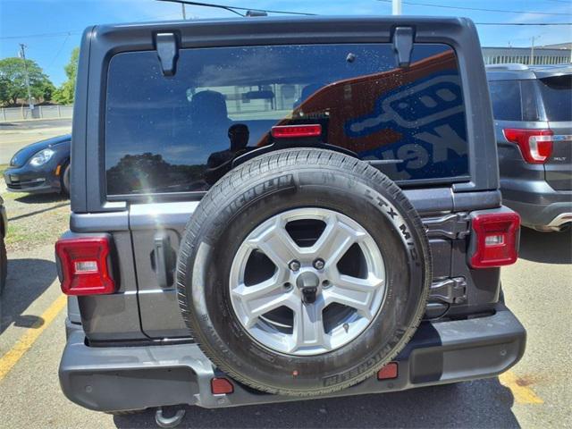 used 2021 Jeep Wrangler Unlimited car, priced at $27,792