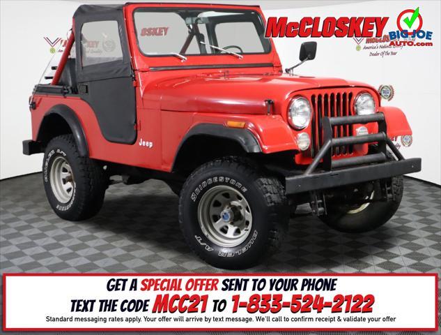 used 1981 Jeep CJ-5 car, priced at $19,995