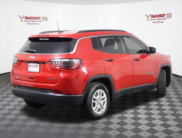 used 2021 Jeep Compass car, priced at $16,995