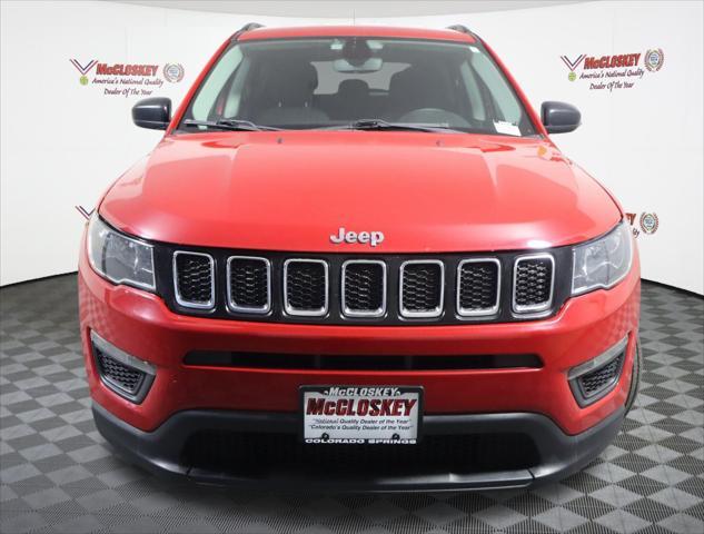 used 2021 Jeep Compass car, priced at $16,995