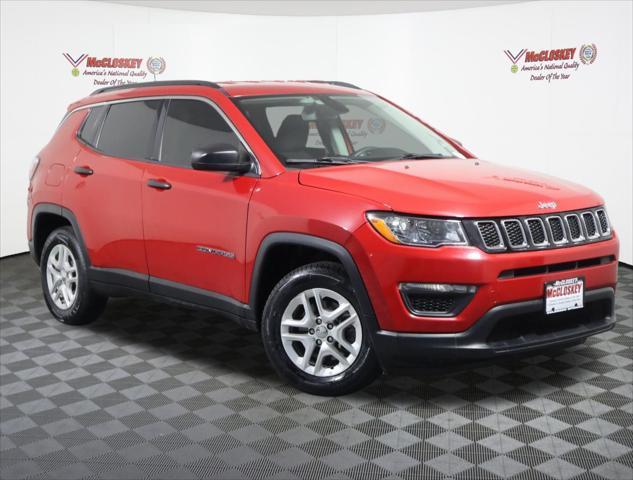 used 2021 Jeep Compass car, priced at $16,995