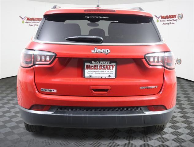 used 2021 Jeep Compass car, priced at $16,995