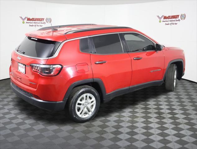 used 2021 Jeep Compass car, priced at $16,995