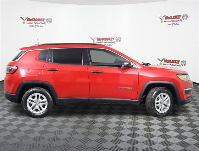 used 2021 Jeep Compass car, priced at $16,995