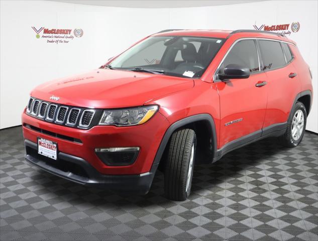 used 2021 Jeep Compass car, priced at $16,995