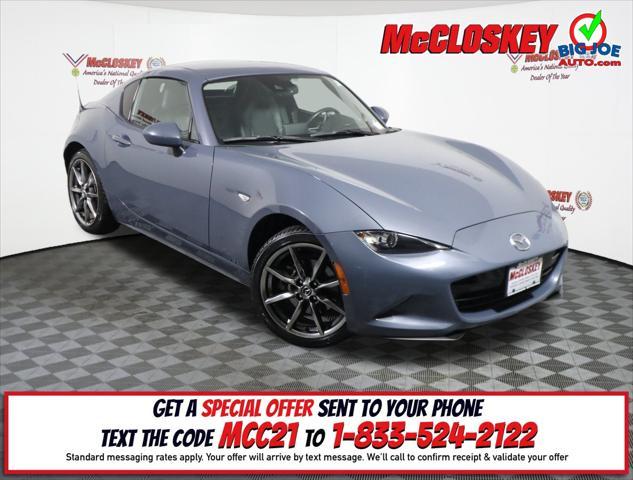 used 2021 Mazda MX-5 Miata RF car, priced at $22,287