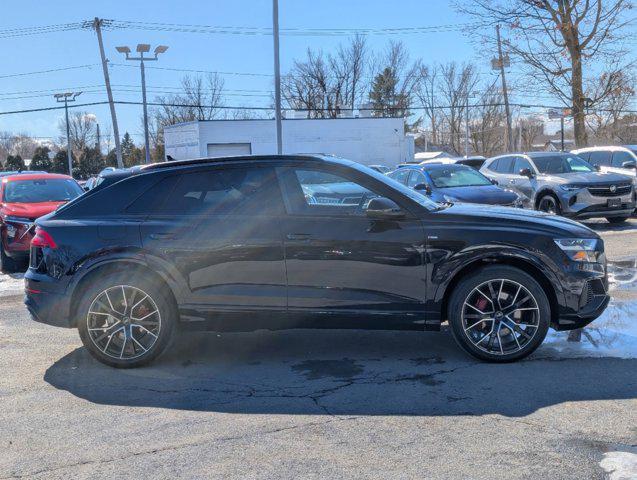 used 2021 Audi Q8 car, priced at $46,250