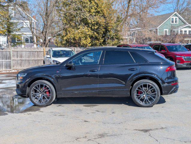 used 2021 Audi Q8 car, priced at $46,250