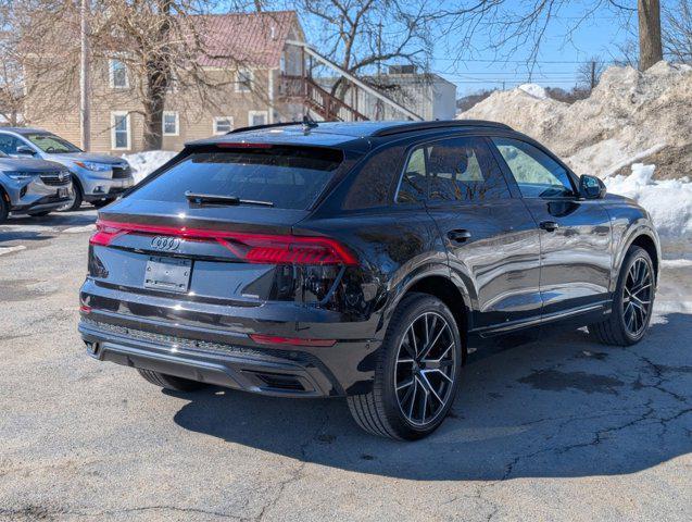 used 2021 Audi Q8 car, priced at $46,250