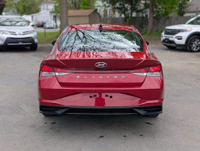 used 2022 Hyundai Elantra car, priced at $19,500