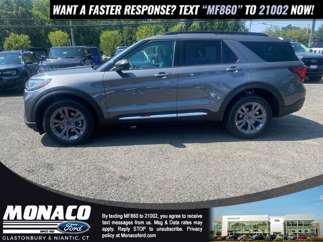 new 2025 Ford Explorer car, priced at $45,700