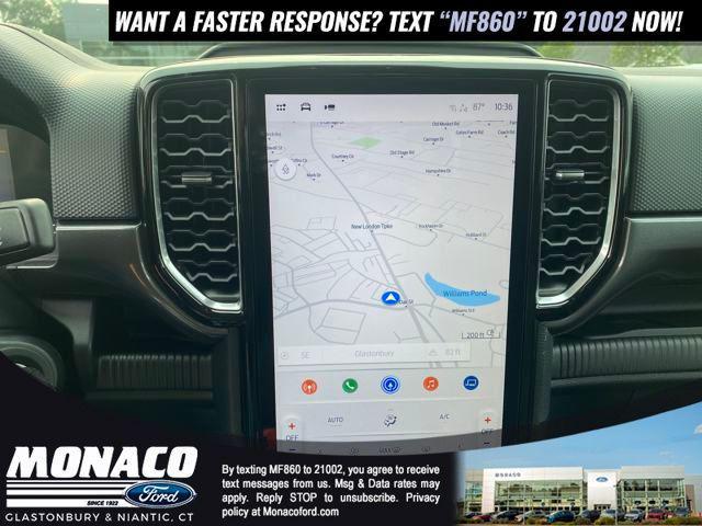 new 2025 Ford Ranger car, priced at $41,839