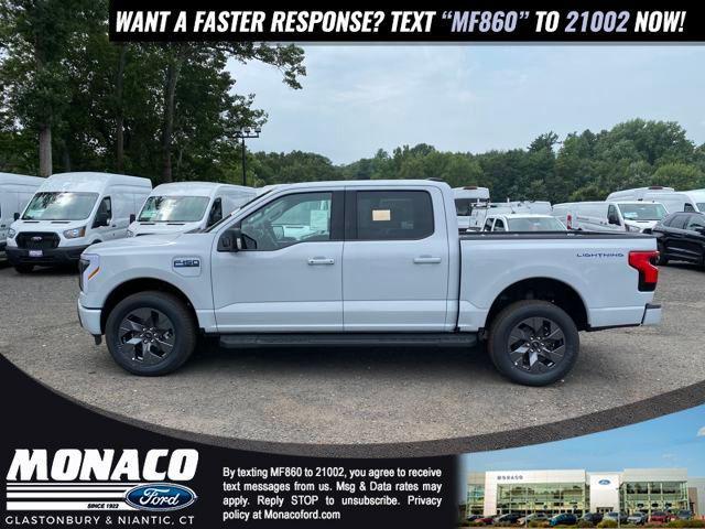 new 2025 Ford F-150 Lightning car, priced at $70,635