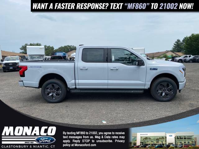new 2025 Ford F-150 Lightning car, priced at $70,635