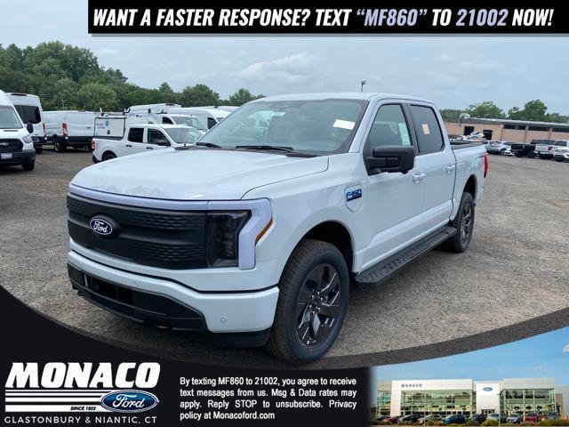 new 2025 Ford F-150 Lightning car, priced at $70,635