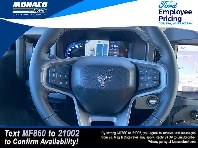 new 2024 Ford Bronco car, priced at $50,620