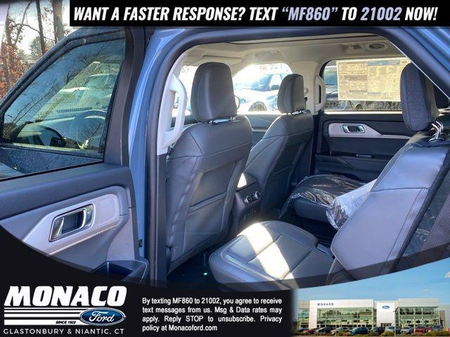 new 2025 Ford Explorer car, priced at $46,850