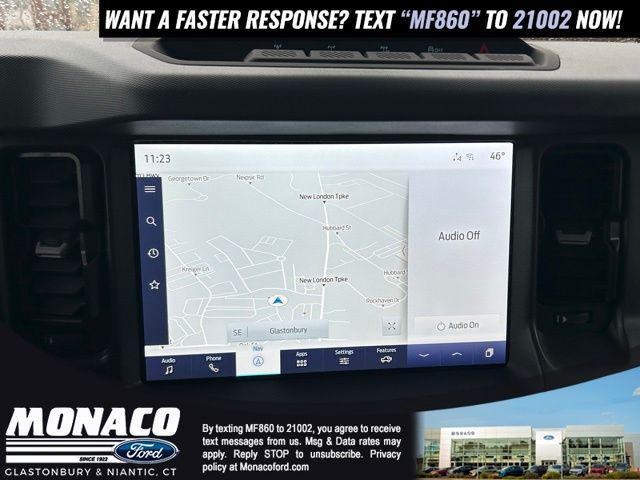 new 2024 Ford Bronco car, priced at $50,460