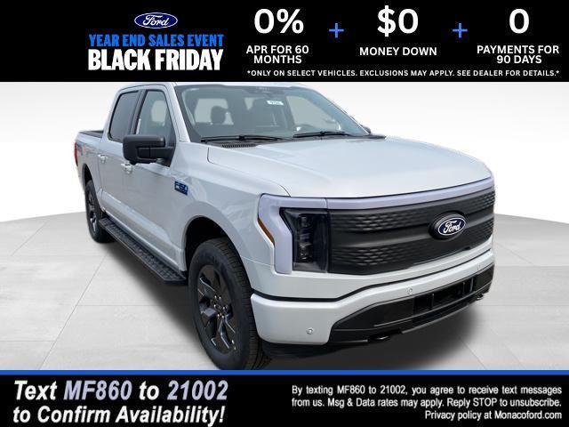 new 2025 Ford F-150 Lightning car, priced at $67,640