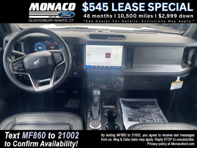 new 2025 Ford Bronco car, priced at $44,364