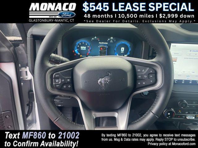 new 2025 Ford Bronco car, priced at $44,364