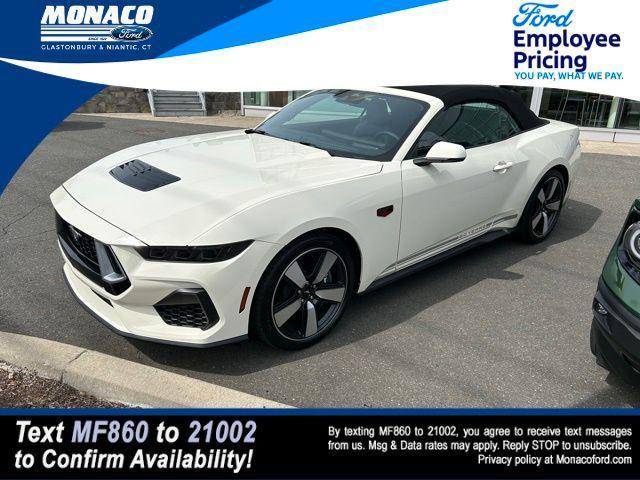 new 2025 Ford Mustang car, priced at $70,650