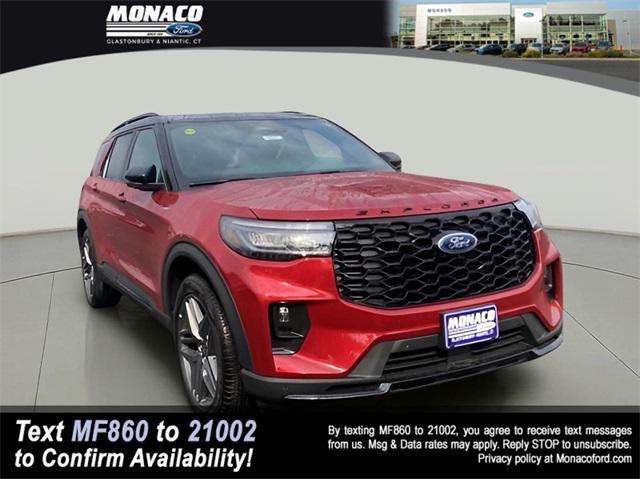 new 2025 Ford Explorer car, priced at $57,539