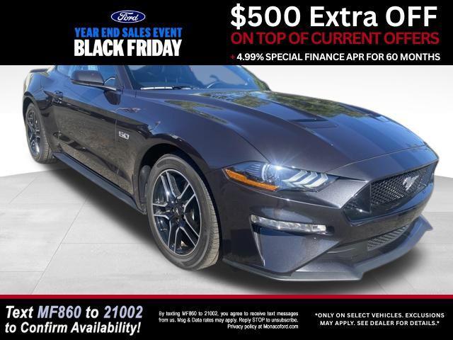 used 2022 Ford Mustang car, priced at $35,622