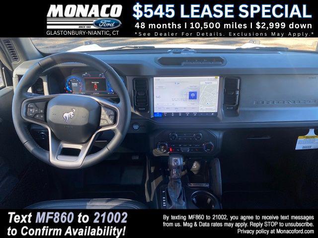 new 2025 Ford Bronco car, priced at $48,892