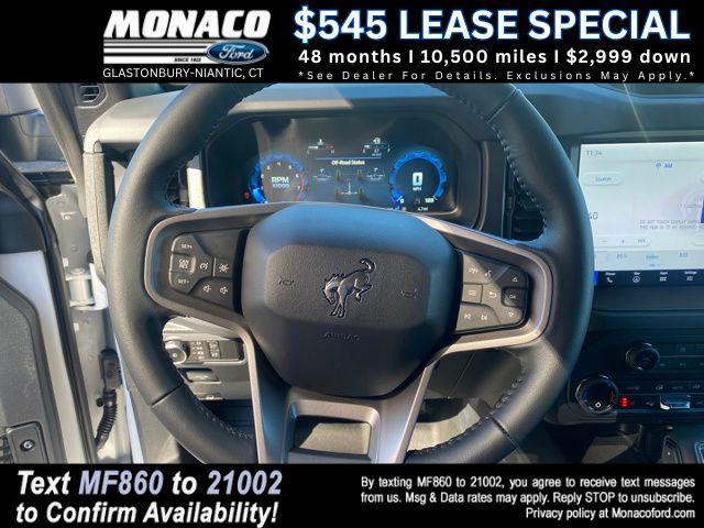 new 2025 Ford Bronco car, priced at $48,892