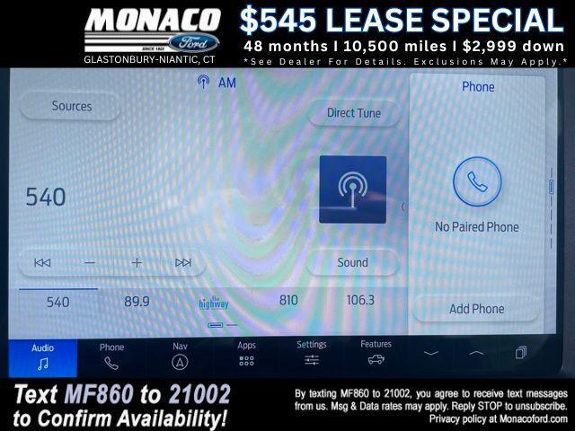 new 2025 Ford Bronco car, priced at $48,892