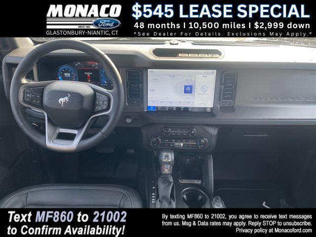 new 2025 Ford Bronco car, priced at $48,892