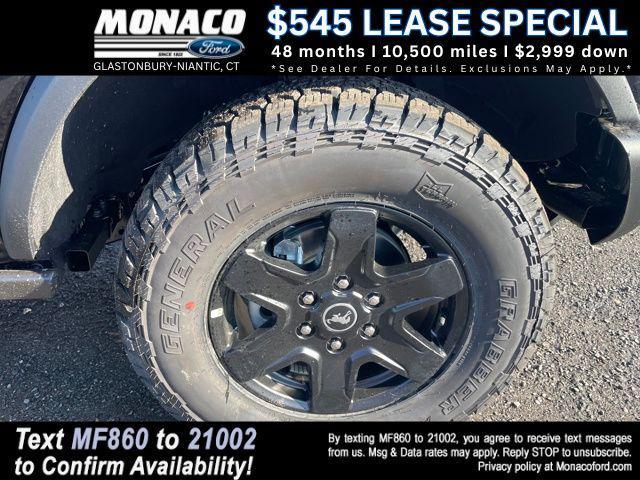 new 2025 Ford Bronco car, priced at $48,892