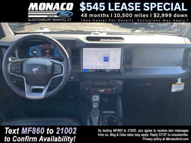 new 2025 Ford Bronco car, priced at $48,892