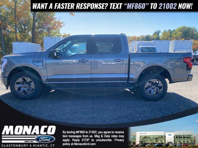 new 2025 Ford F-150 Lightning car, priced at $69,670