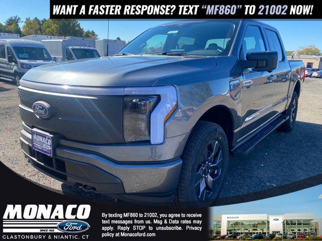 new 2025 Ford F-150 Lightning car, priced at $69,670