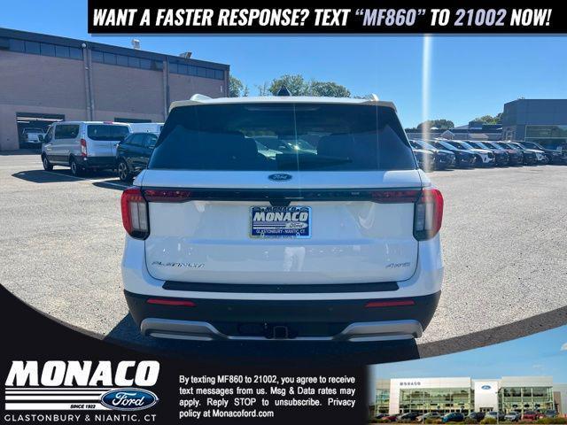 new 2025 Ford Explorer car, priced at $58,410