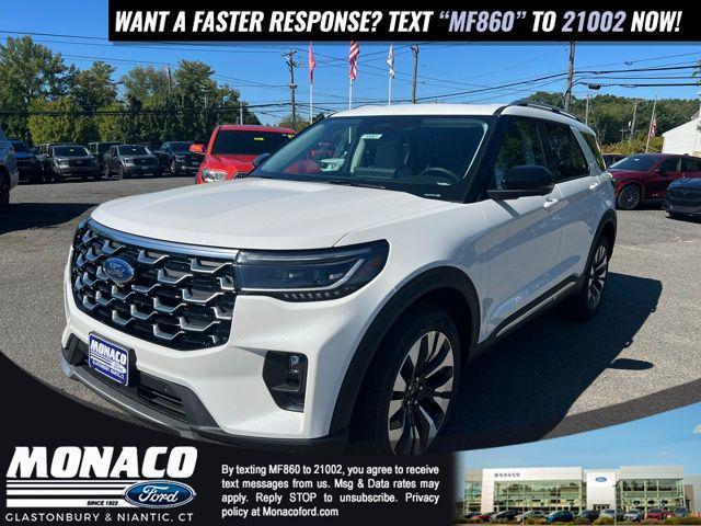 new 2025 Ford Explorer car, priced at $58,410