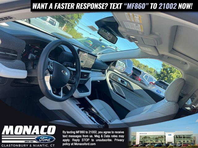 new 2025 Ford Explorer car, priced at $58,410