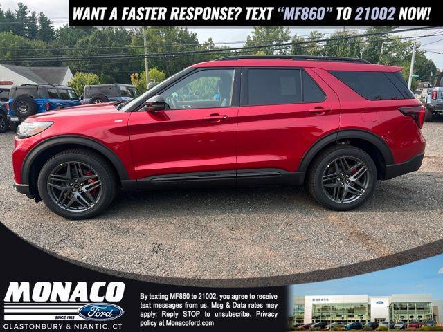 new 2025 Ford Explorer car, priced at $50,710