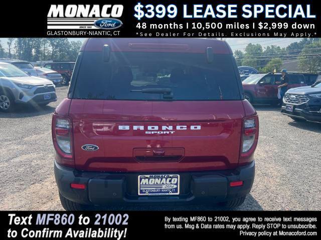 new 2025 Ford Bronco Sport car, priced at $30,823